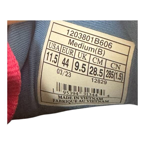 Brooks Women's 11.5 M Ghost 15 Pink Glo Fuchsia Blue Active Running Excercise - Picture 10 of 10